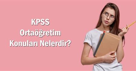 KPSS İlköğretim Sınavına Hangi Branşlar Katılabilir?