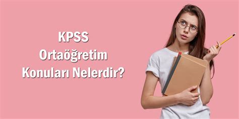 KPSS İlköğretim Sınavına Hangi Branşlar Katılabilir?